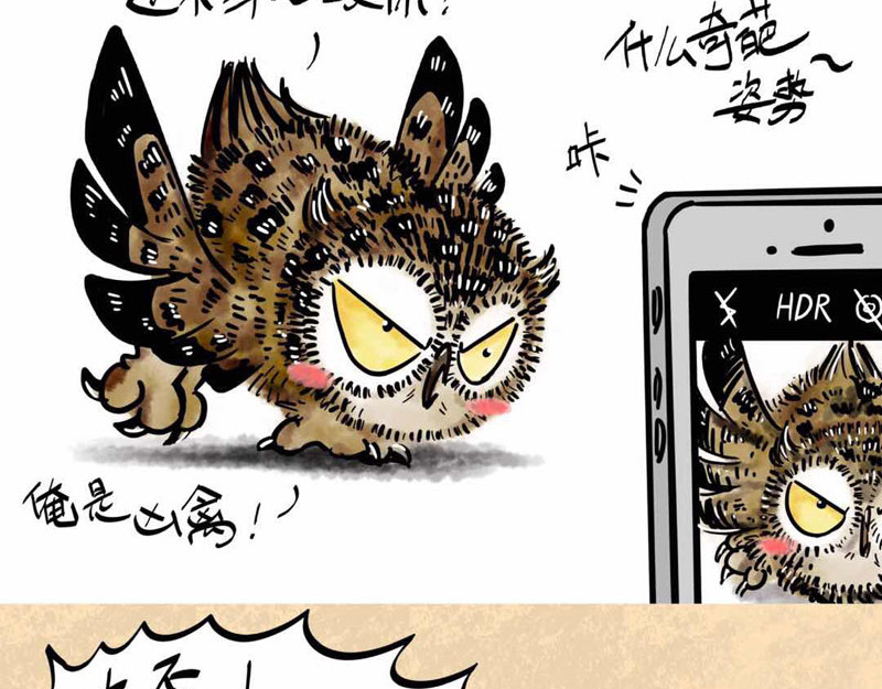 猫头鹰睡不着 我在家里捡到你 第13页