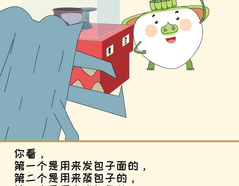 大嘴渚渚和萝卜特 第一季 包子世家 第13页