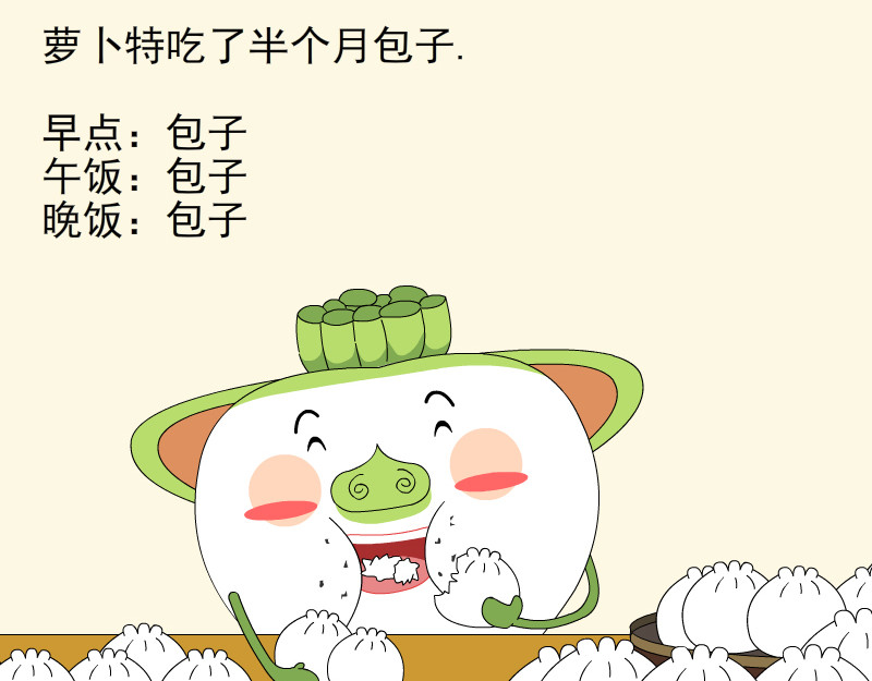 大嘴渚渚和萝卜特 第一季 神奇包子 第3页