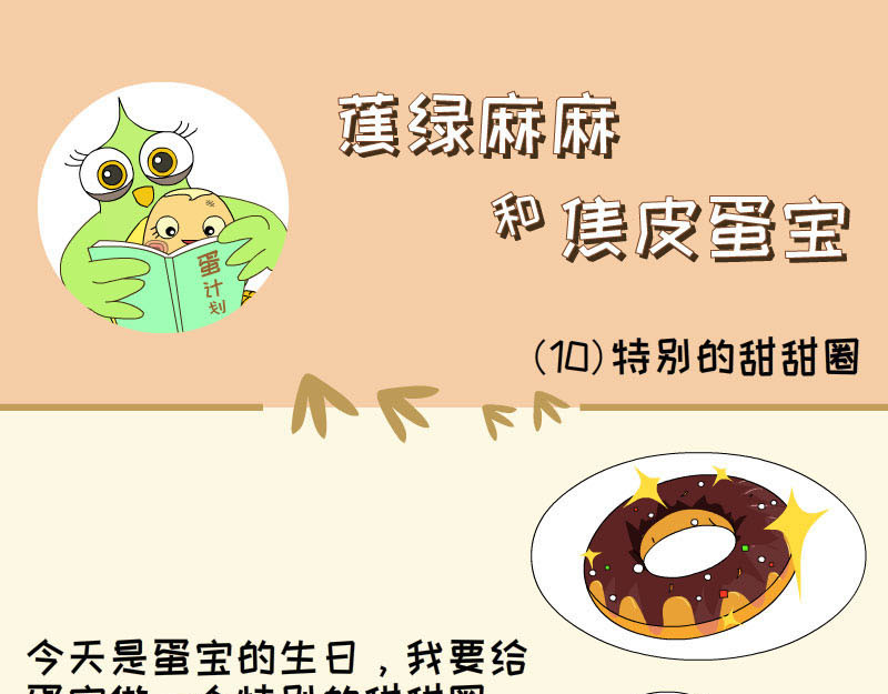 蕉绿麻麻和焦皮蛋宝 蛋宝的理想 第1页