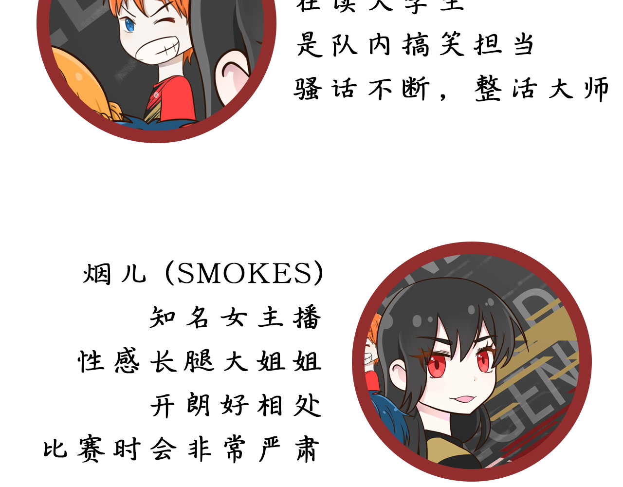 白给少年们的日常 人物简介 第5页