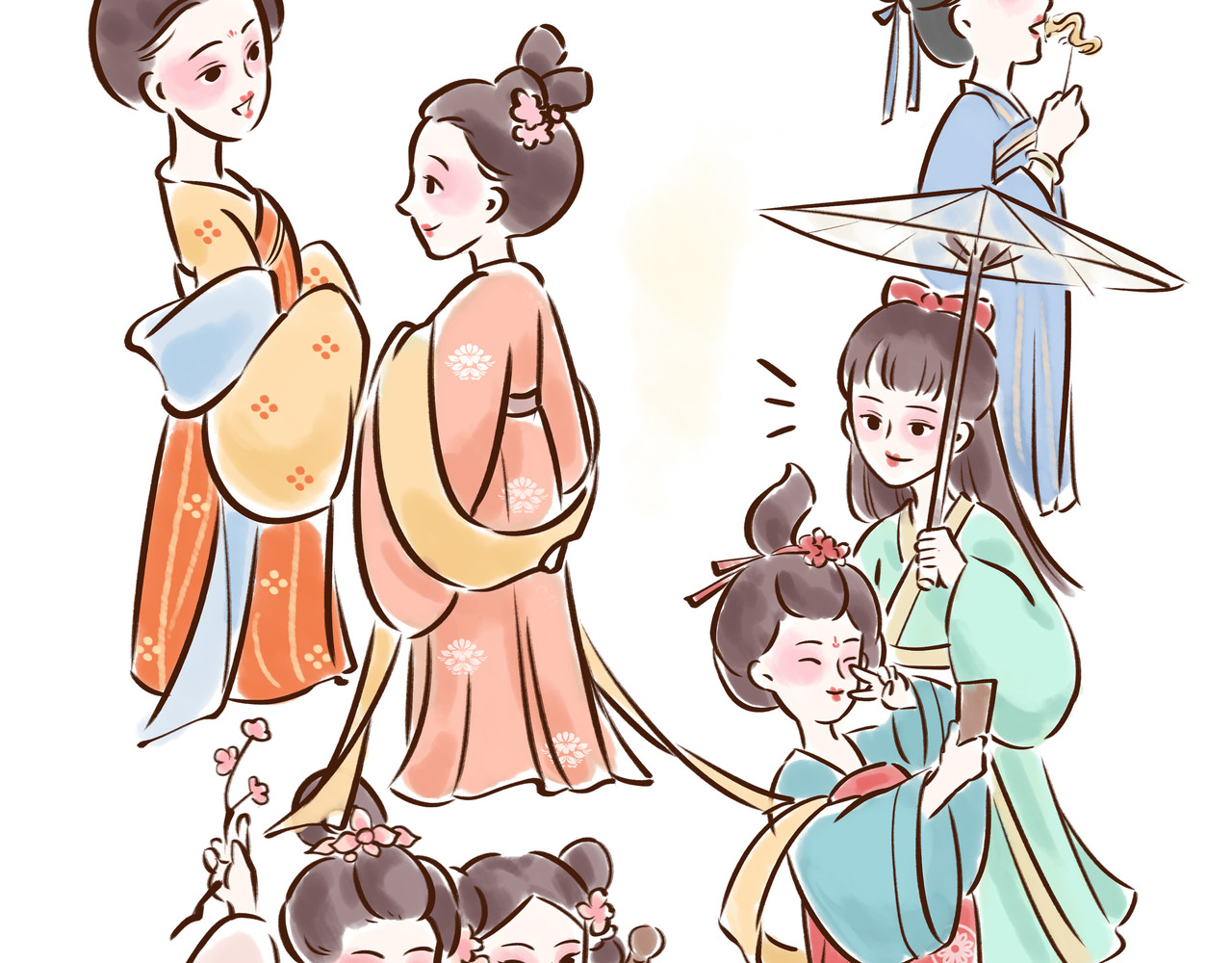 唐妞驾到 大唐女孩都是时髦精 第29页