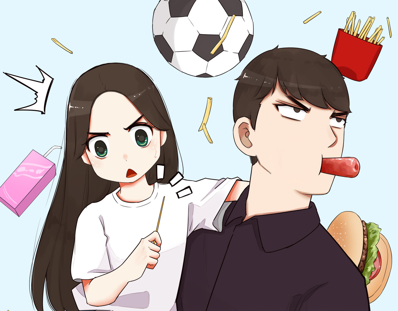 贫穷父女 第1话 贫穷的父女俩 第1页
