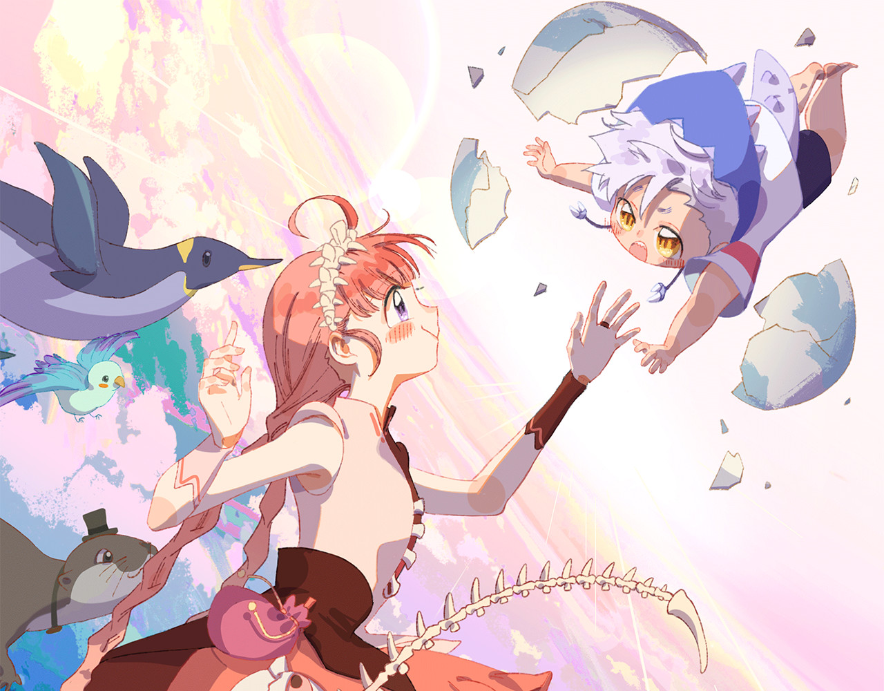 今日晴朗，局部掉龙！ 第2话 恶龙飞走了！ 第7页