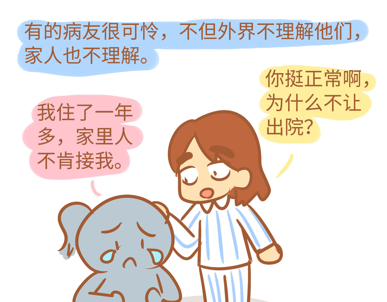 我的精神病院日常 6病友对话 第21页