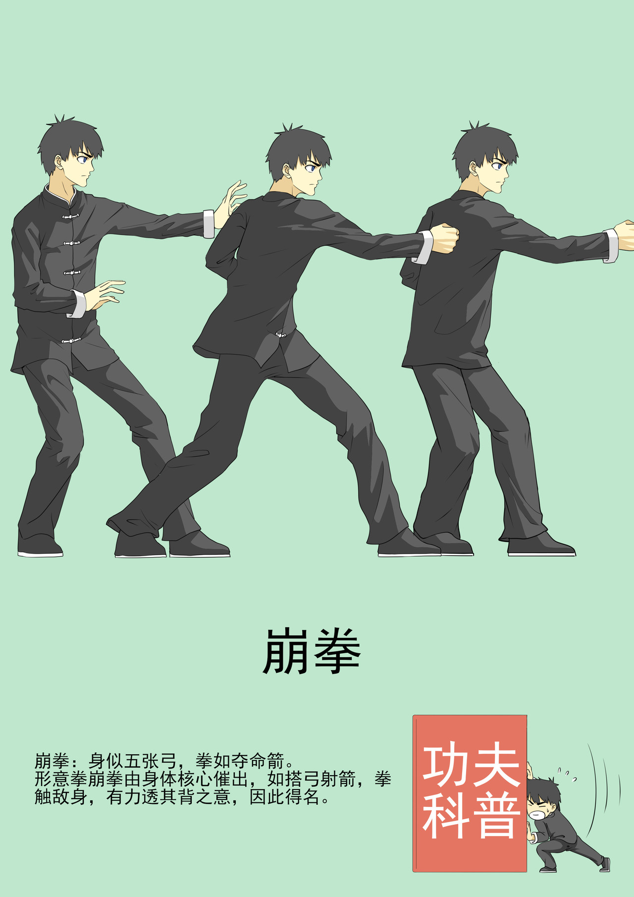 战斗吧国术！ 第3话 这难道是传说中的画饼？ 第1页