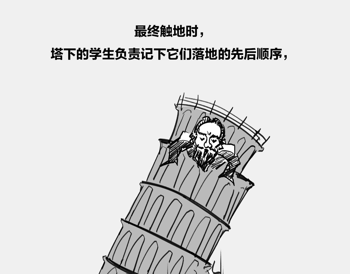 1小时看懂时间简史 〓伽利略斜塔玩球，真的么？〓 第19页