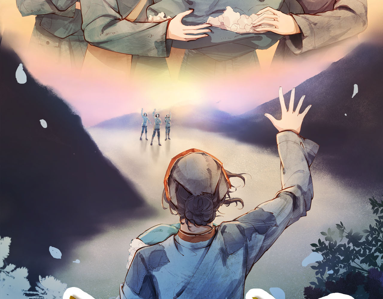 学习故事绘 半条被子 第2页