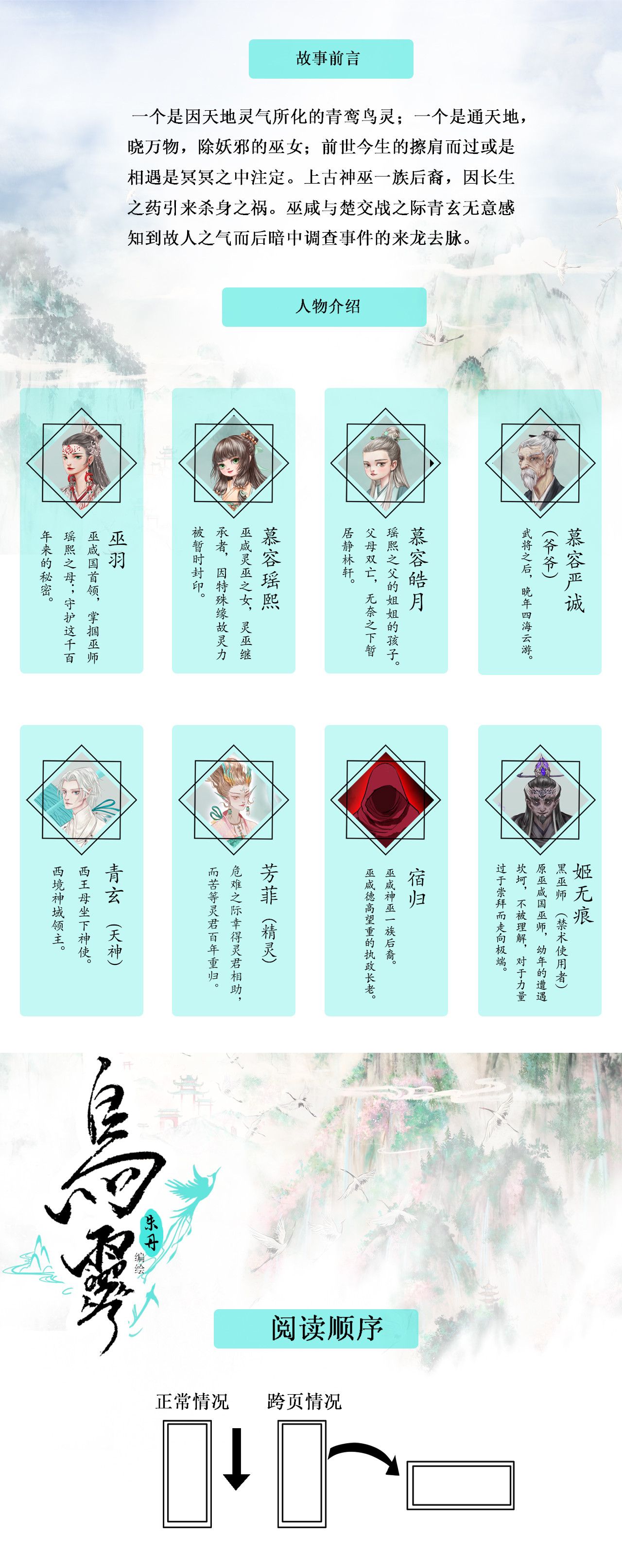 《鸟灵》 灵山遇故人，大殿承灵引 灵山遇故 大殿承灵引(条漫） 第1页