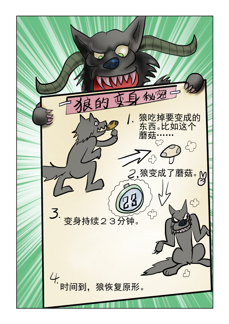 小红帽大战邪恶生物 贪吃狼 第10页