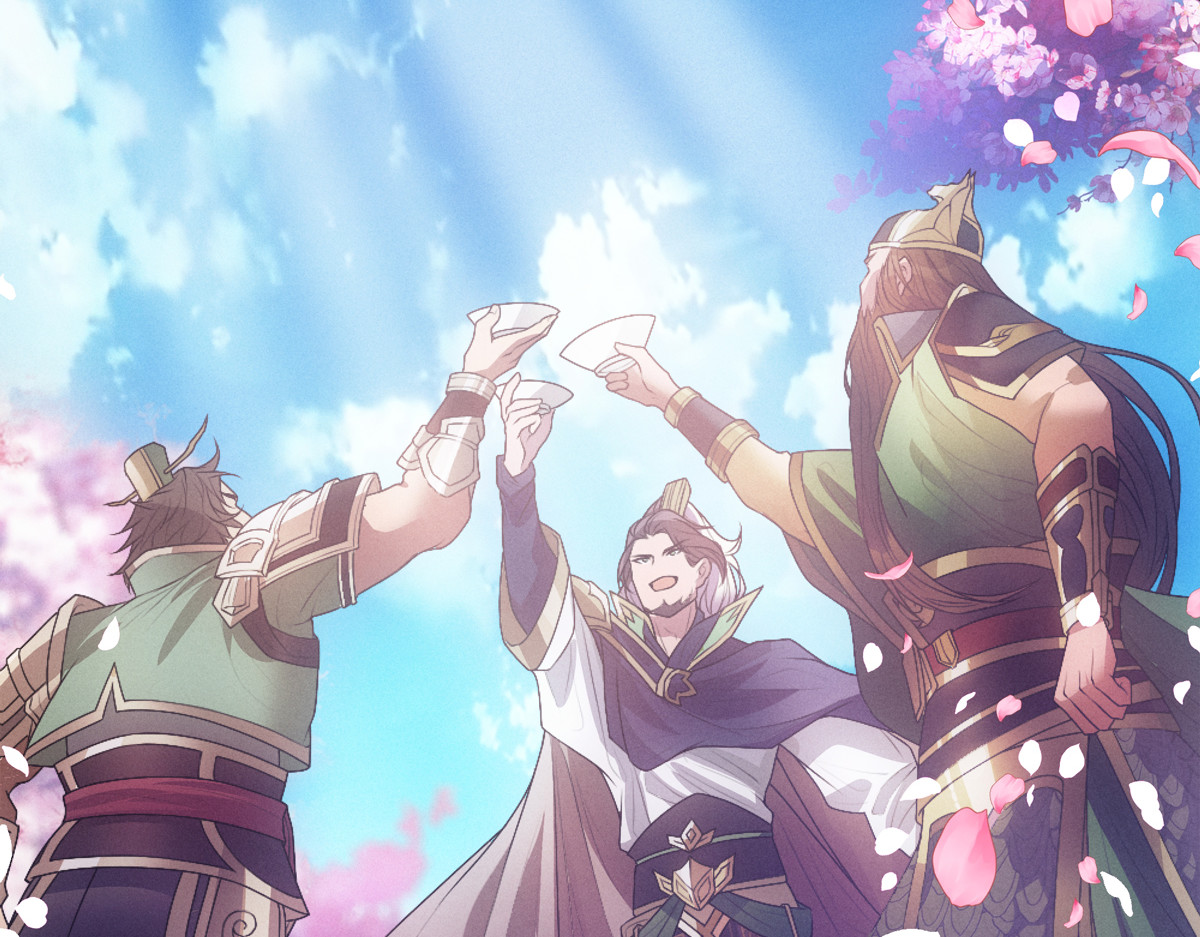 巨力×天才×武痴：三国少女超越父辈的新冒险 第1话  桃园～梦启程之地 第5页