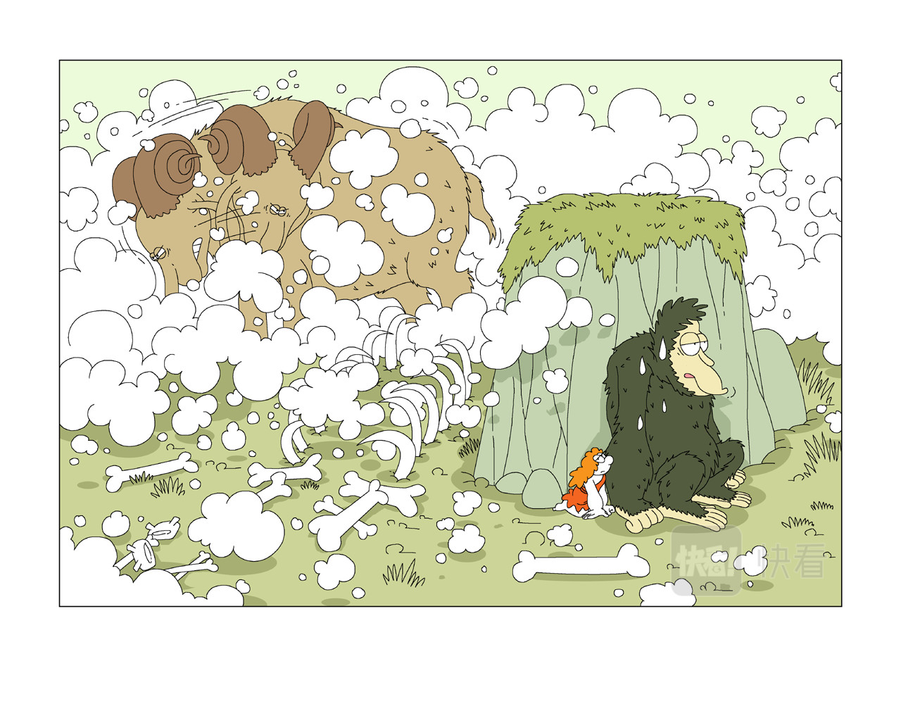 《远古远古》 第2话  大黄的巫术 第20页