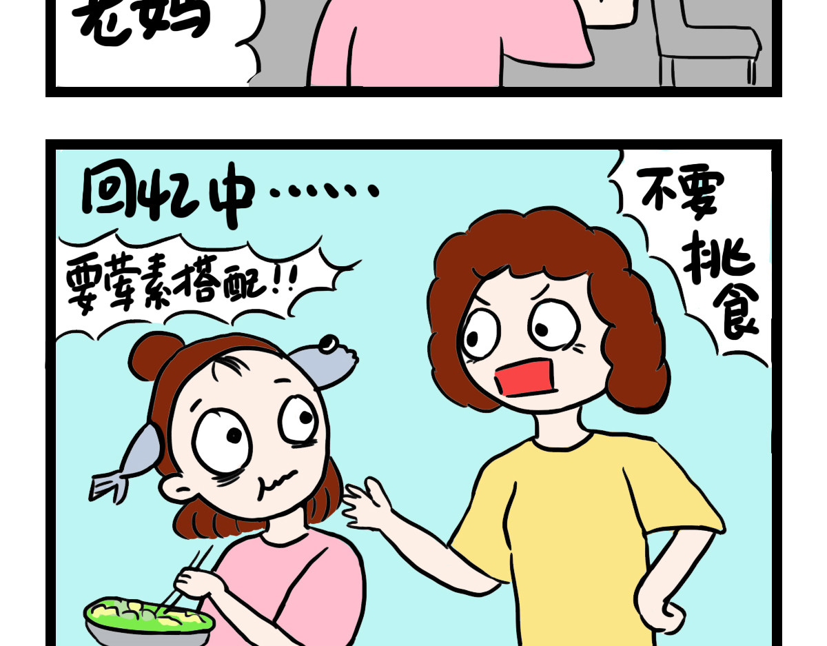 咸鱼妹的素食100天 回家看老妈 第2页