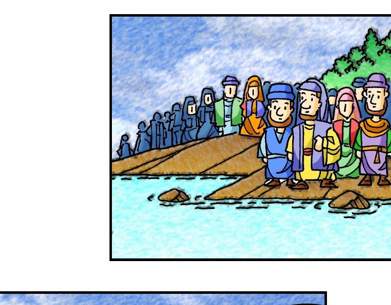 漫画马太福音 第03章：约翰为耶稣施浸 第10页