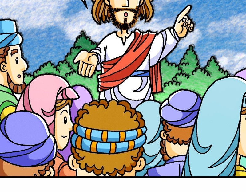 漫画马太福音 第04章：在旷野面对试探 第35页
