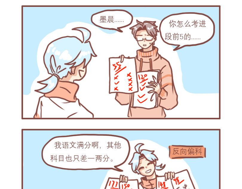日常高校 对比 第14页