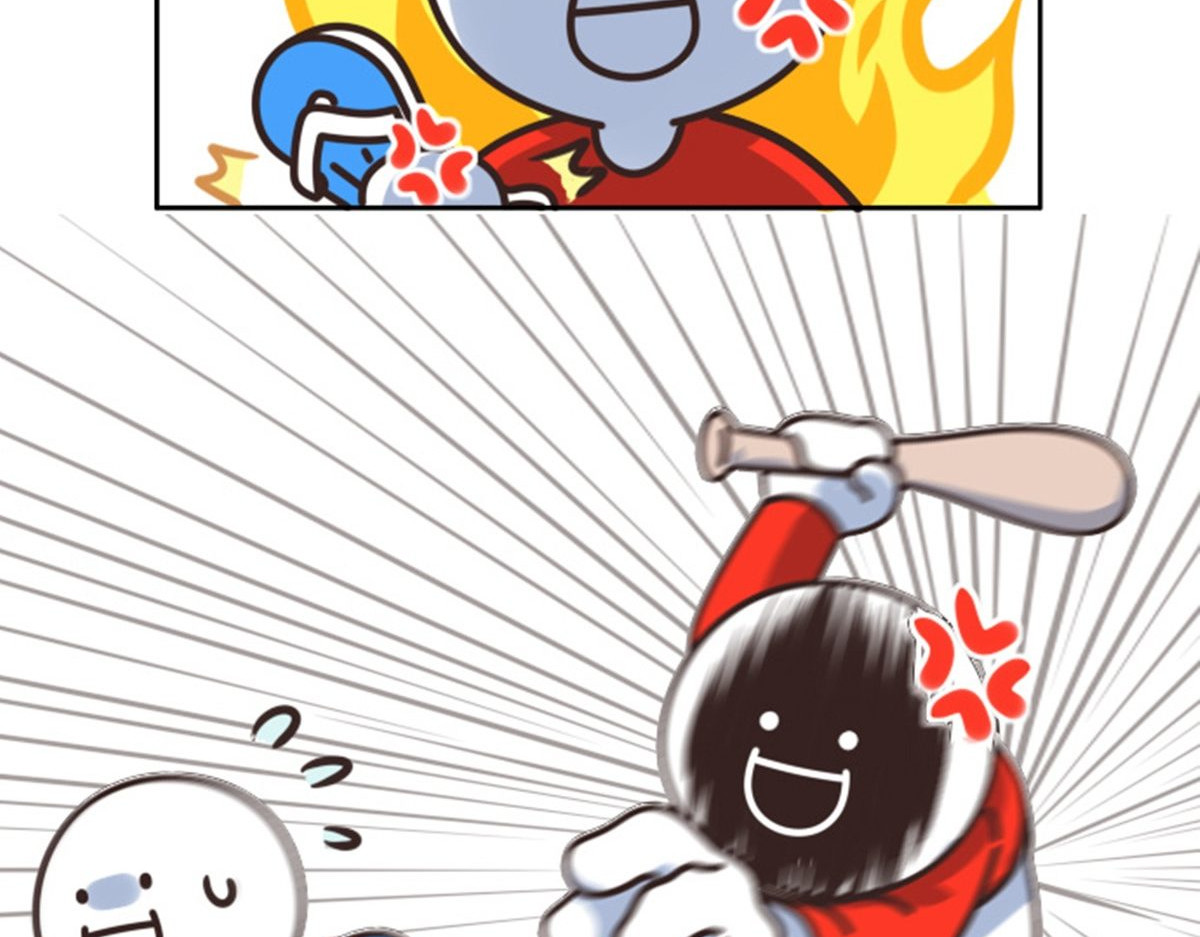 小蓝和他的朋友日常 第4话 快醒醒快醒醒 第8页