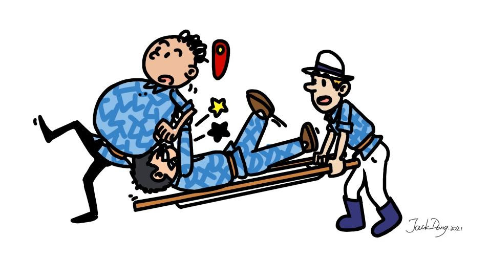 拾叶集 第一卷 第5集 滑翔伞跳小操场，羊教官训大舞台 第23页
