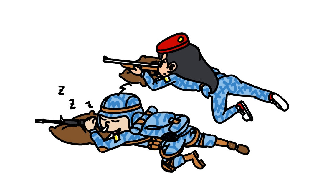 拾叶集 第一卷 第5集 滑翔伞跳小操场，羊教官训大舞台 第35页