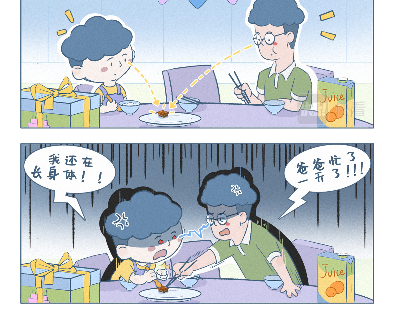 阿发与旺来 老黄生日 第3页
