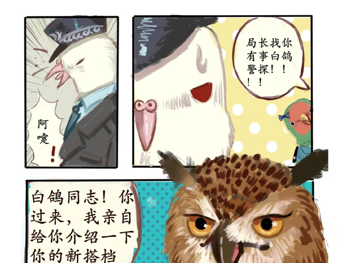 白鸽警探与乌鸦卧底 第6页