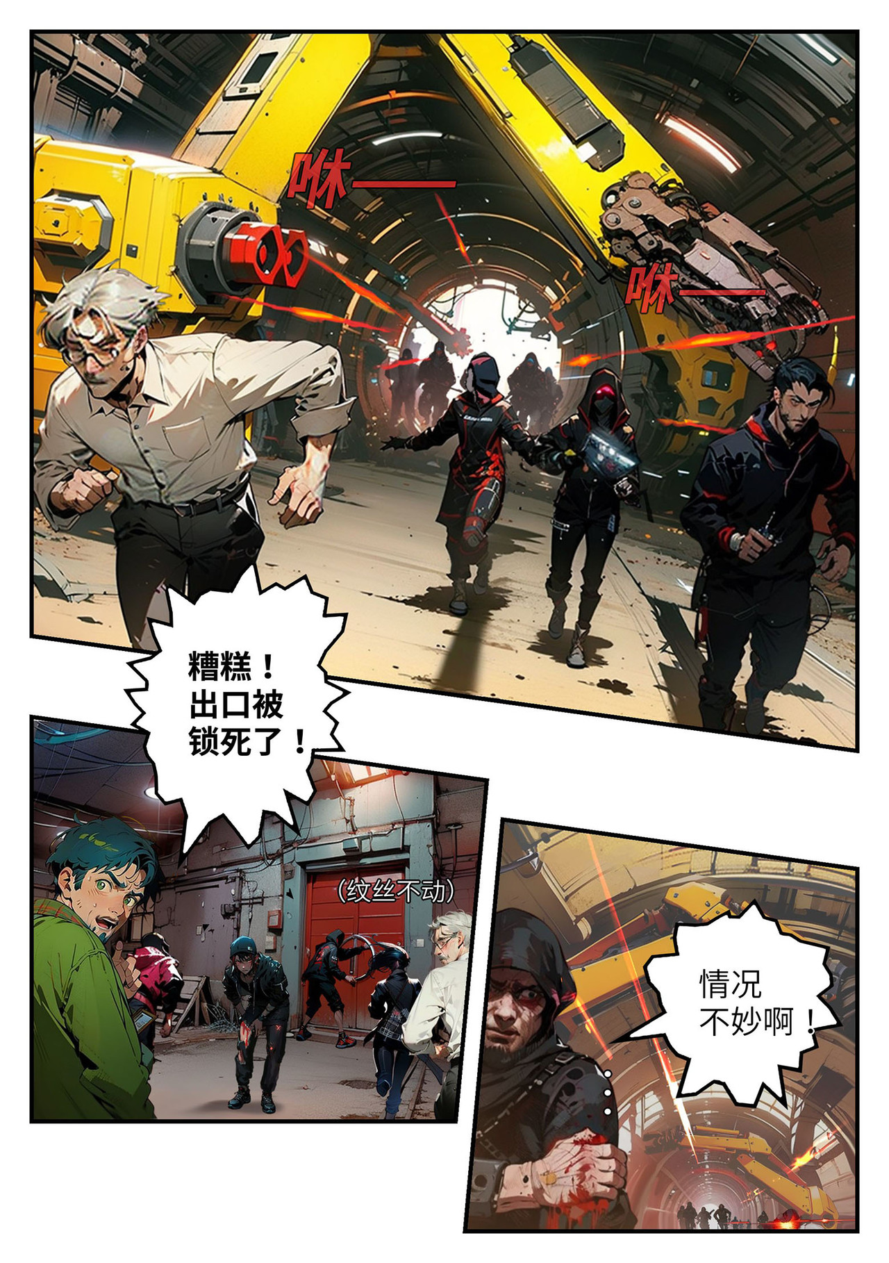时之少女 1/5《逃跑》泥给路达哟~ 第3页