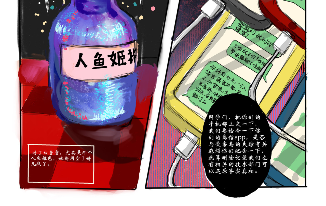 白鸽警探与乌鸦卧底 人鱼篇中 第3页