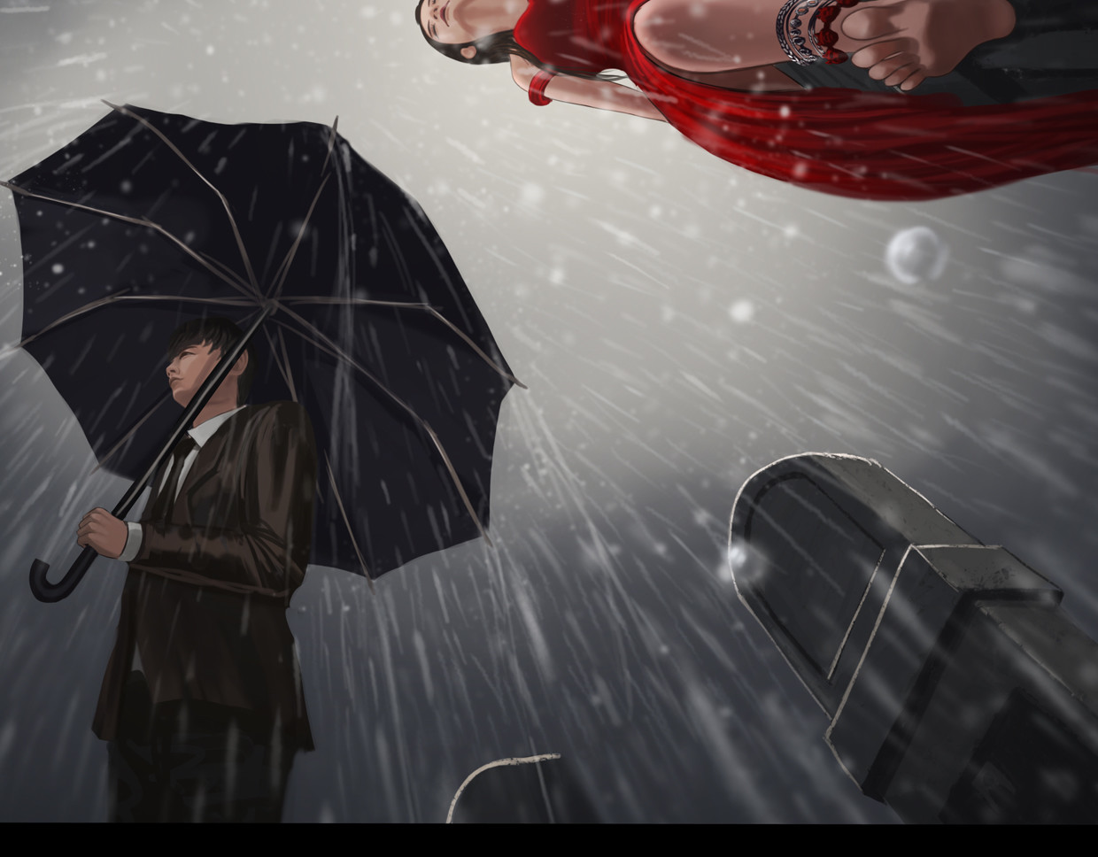 无以名状 第一集5 葬礼  第一次参加自己的葬礼，难免有些紧张 第22页
